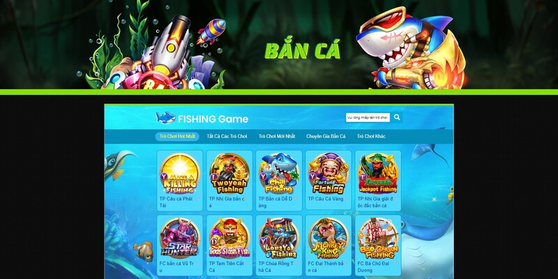 Các nhà cung cấp game bắn cá đỉnh cao cho 69VN