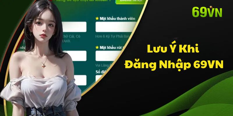 Những Lưu Ý Khi Đăng Nhập Tài Khoản Game 69VN